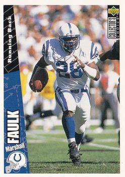 Marshall Faulk Indianapolis Colts 1996 Upper Deck Collector's Choice NFL #91
